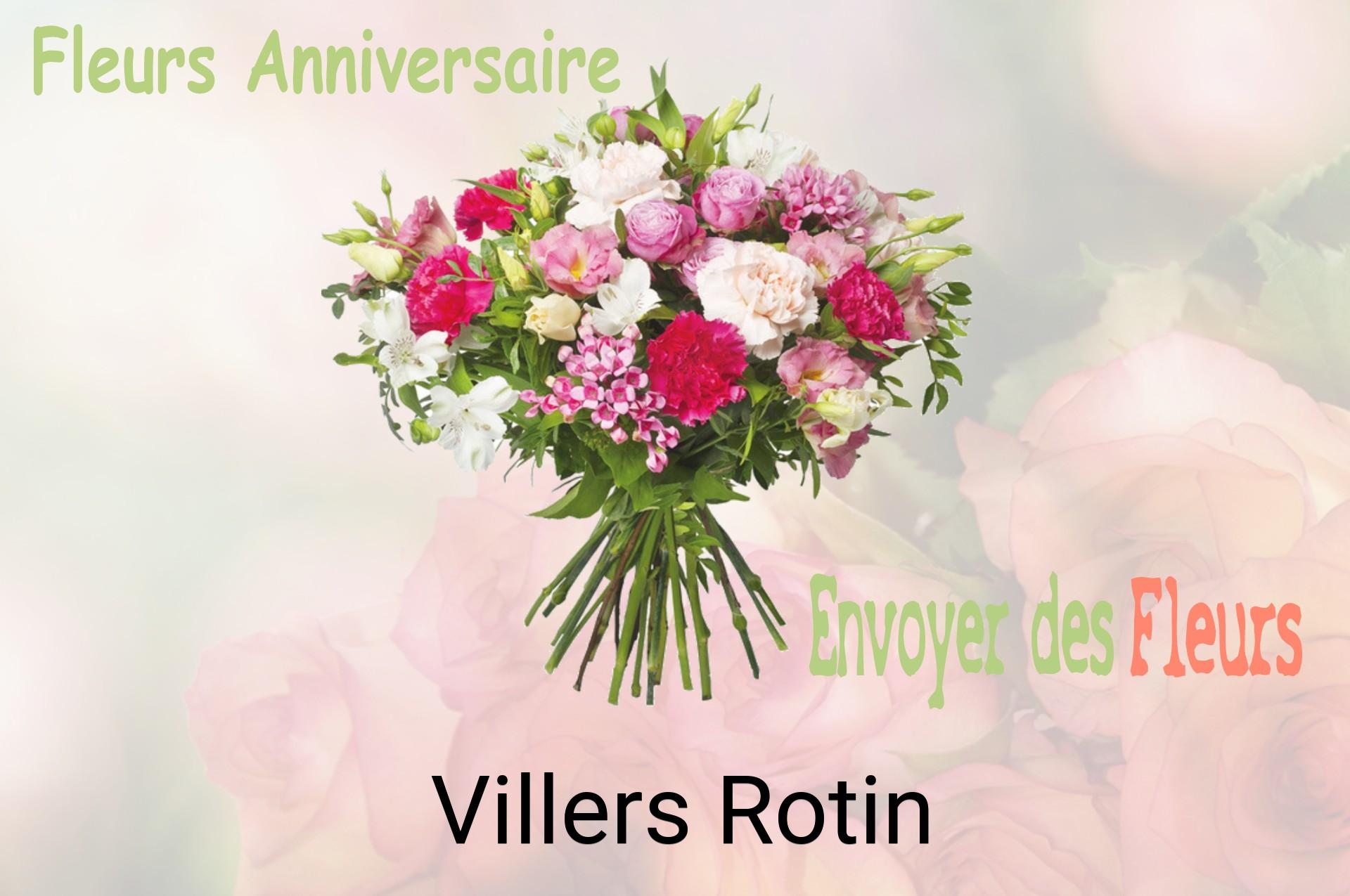 Bouquet de fleurs d’anniversaire livré à Villers-Rotin