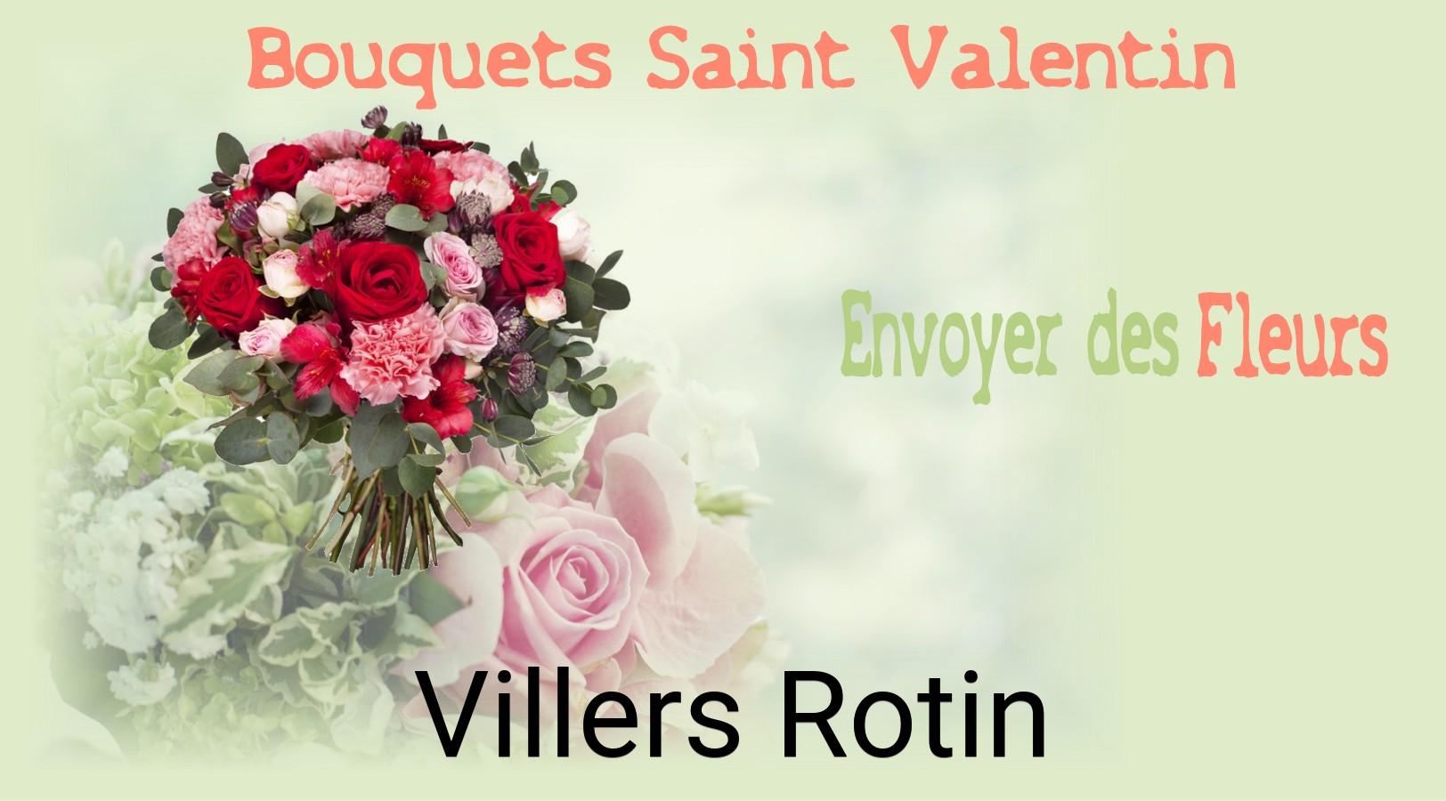 Roses de Saint-Valentin livrées à Villers-Rotin